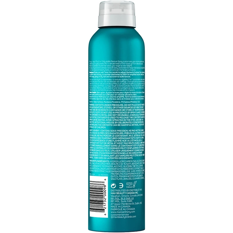 Style Flex™ 2-IN-1 Spray Texture Ajustable