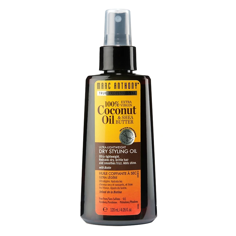 Coconut Oil & Shea Butter Dry Styling Oil