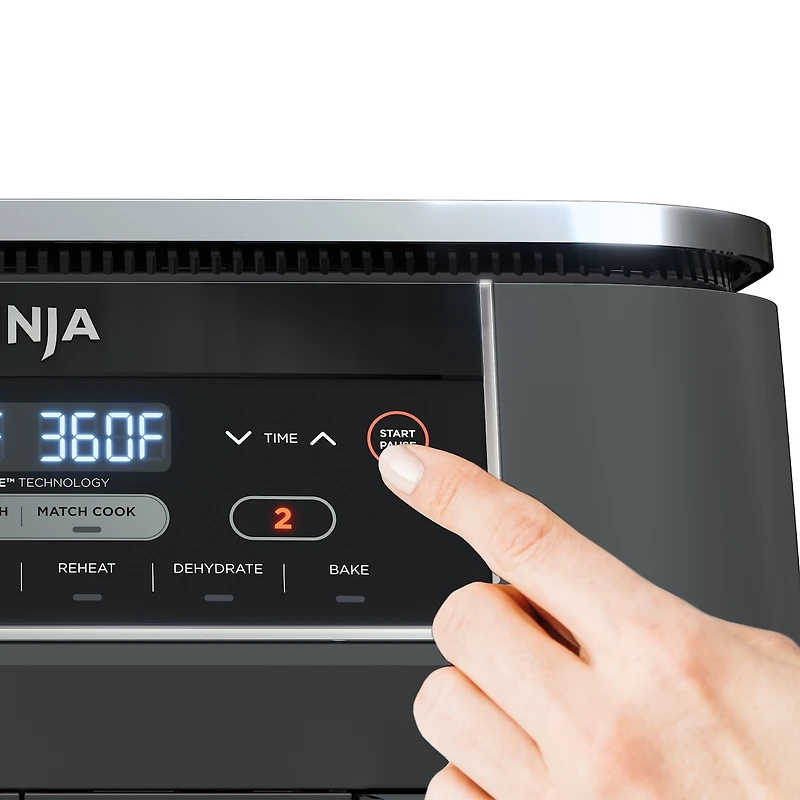 Foodi 6-en-1 7,5 l Friteuse à convection à 2 paniers avec technologie DualZone