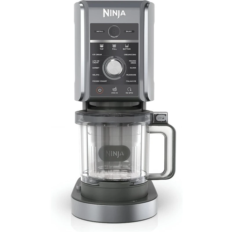 Ninja creami XL Deluxe 11 - en - 1 crème glacée et machine à dessert glacée