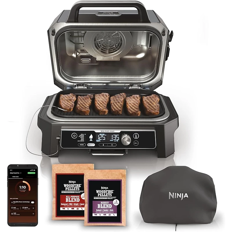 Ninja Woodfire Pro Connect XL Outdoor Grill & Smoker