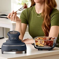 Ninja FN101CGY Crispi 4-in-1 Portable Glass Air Fryer Cooking System