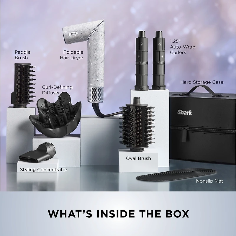 Shark FlexStyle Air Drying & Styling System Diamant Givré