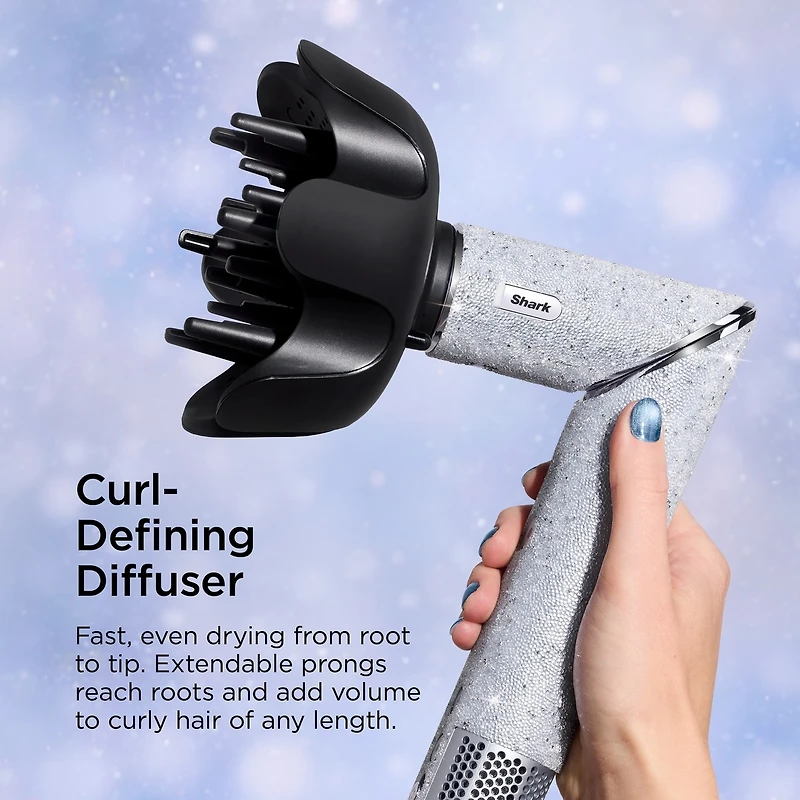 Shark FlexStyle Air Drying & Styling System Diamant Givré