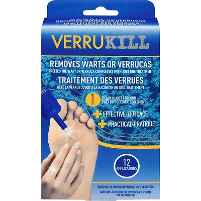 Verrukill® Removes Warts or Verrucas