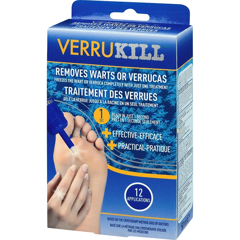 Verrukill® Removes Warts or Verrucas