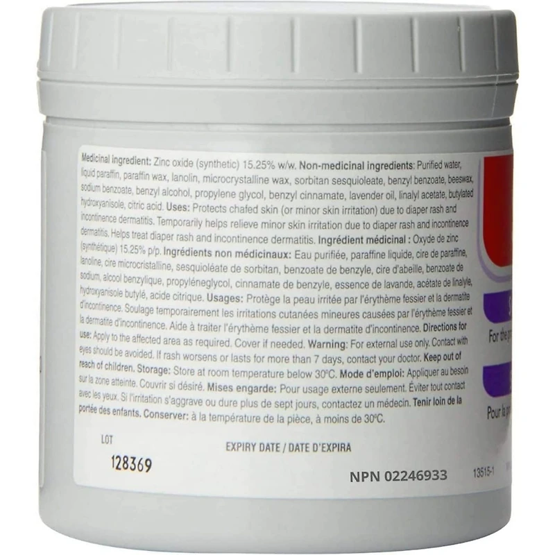 Sudocrem Oxyde de Zinc Crème, pour l'érythème fessier