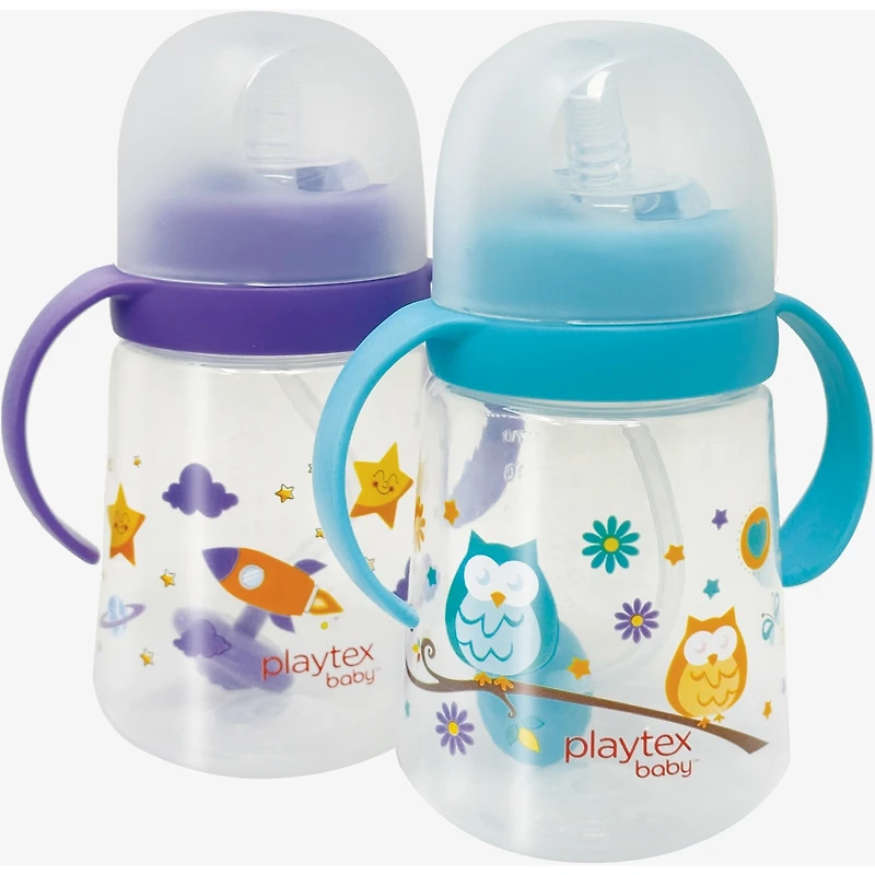 Playtex Baby® Tasse à paille lestée avec poignées