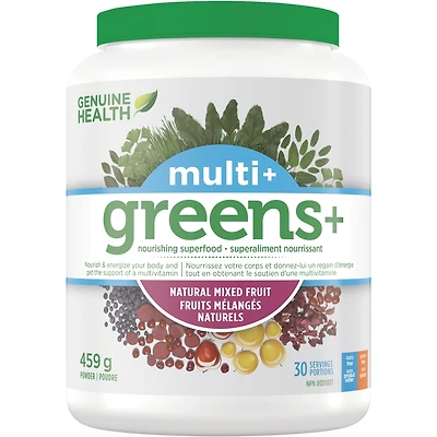 Greens + Multi + Fresh Fruit