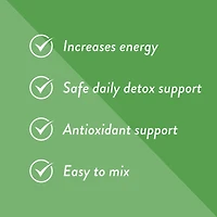 Greens+ Daily Detox, Natural Green Apple, Green Superfood Powder, Non GMO