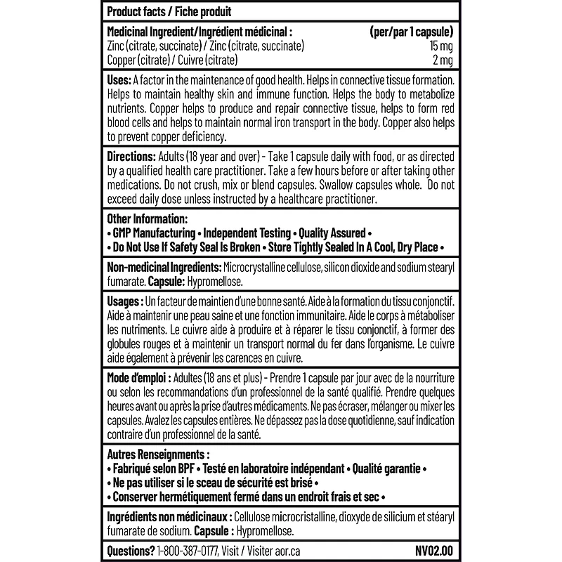 Zinc-Copper Balance®