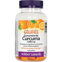 Curcumine de Curcuma 1 260 mg orange