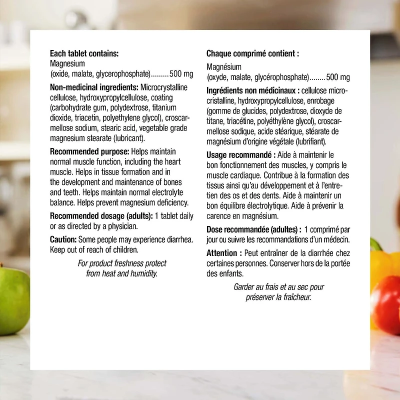 Magnesium Enhanced Absorption 500 mg