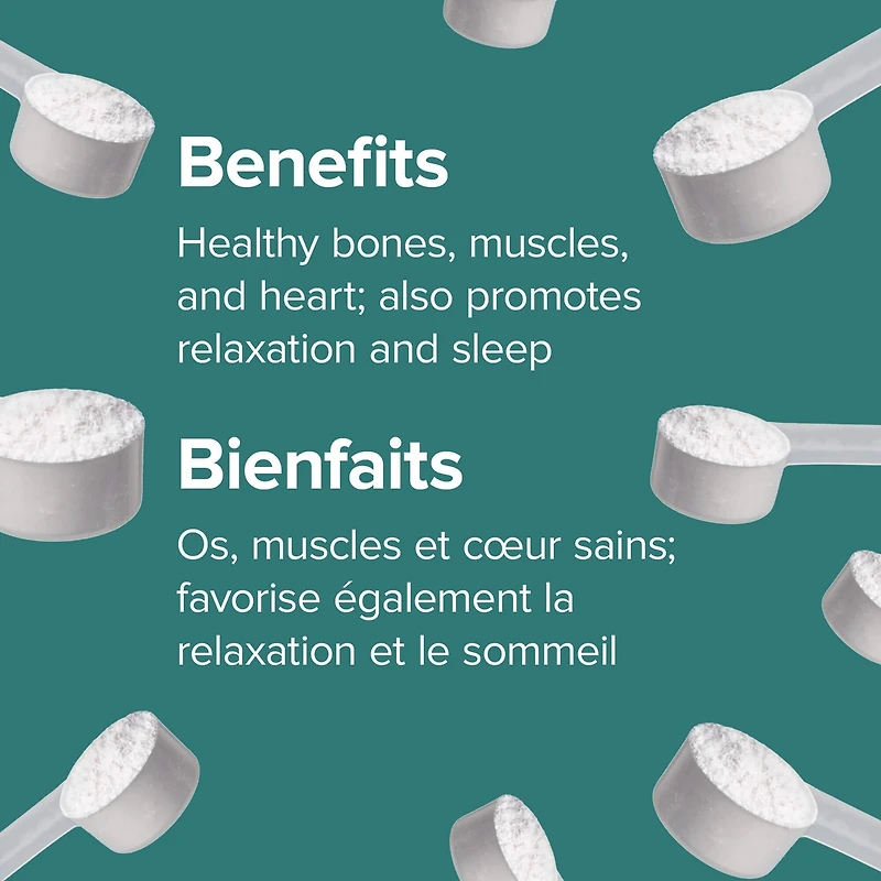 Citrate de magnésium Forte absorption 300 mg petits fruits