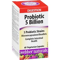 Probiotique 5 milliards 5 souches de probiotiques