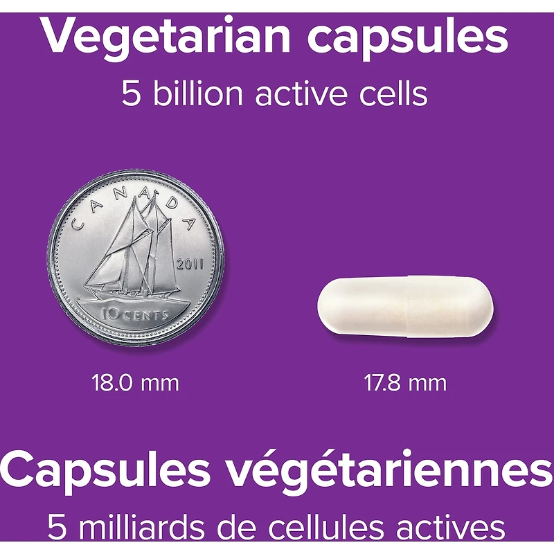 Probiotique 5 milliards 5 souches de probiotiques