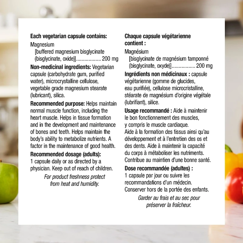 Magnesium Bisglycinate 200 mg