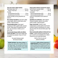 Huile de saumon sauvage d'Alaska 200 mg AEP/ADH