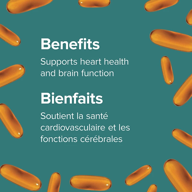 Huile de saumon sauvage d'Alaska 200 mg AEP/ADH