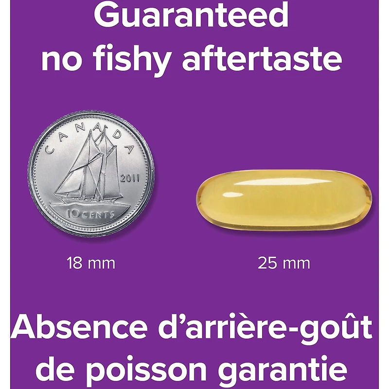 Huile de poissons et de saumon sauvage d’Alaska AEP/ADH 300 mg