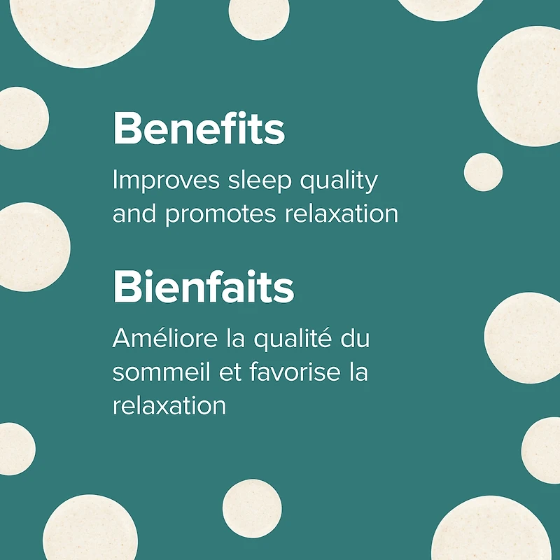 Mélatonine Plus L-Théanine + 5-HTP Arôme de fruits tropicaux