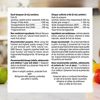 Pureté cristalline de l'océan Omega-3 1 250 mg AEP/ADH Gâteau au citron