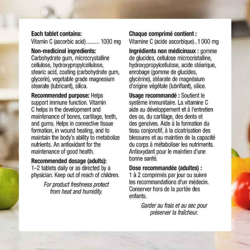 Vitamine C Libération lente