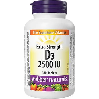 Extra Strength D3 2500 IU