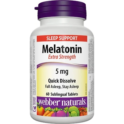 Melatonin Extra Strength Quick Dissolve 5 mg