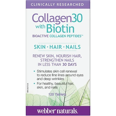 Collagen30® with Biotin Bioactive Collagen Peptides