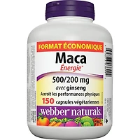 Maca avec ginseng 500/200 mg