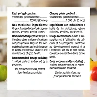 Vitamine D3 1 000 UI