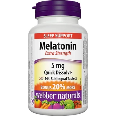 Melatonin Extra Strength Quick Dissolve 5 mg