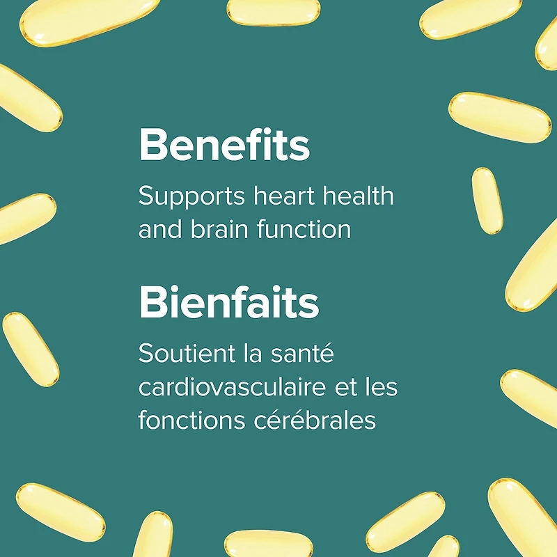 Huile de poissons et de saumon sauvage d’Alaska 300 mg AEP/ADH 1 000 mg