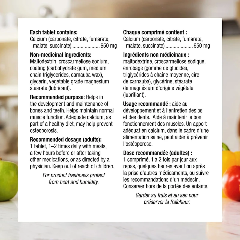 Ultra Calcium Enhanced Absorption 650 mg