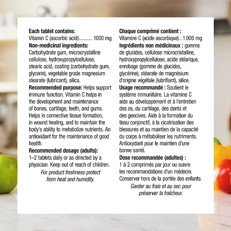 Vitamine C Libération lente