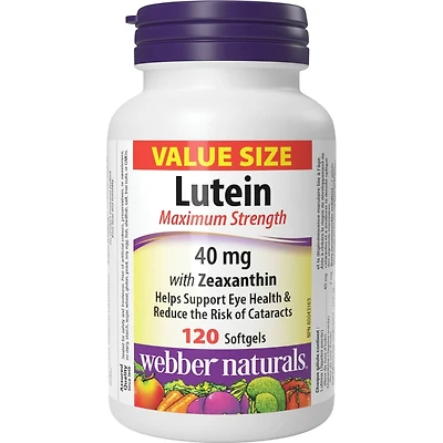 Lutein with Zeaxanthin Maximum Strength 40 mg
