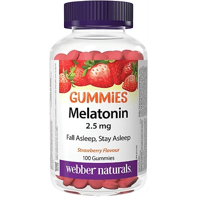 Mélatonine Gélifiés 2,5 mg fraise