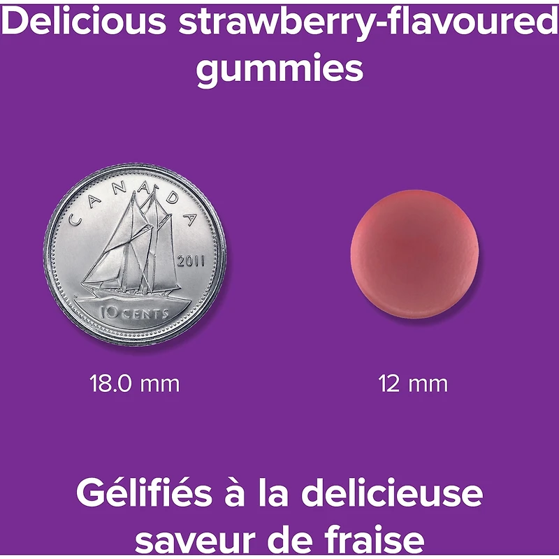 Mélatonine Gélifiés 2,5 mg fraise
