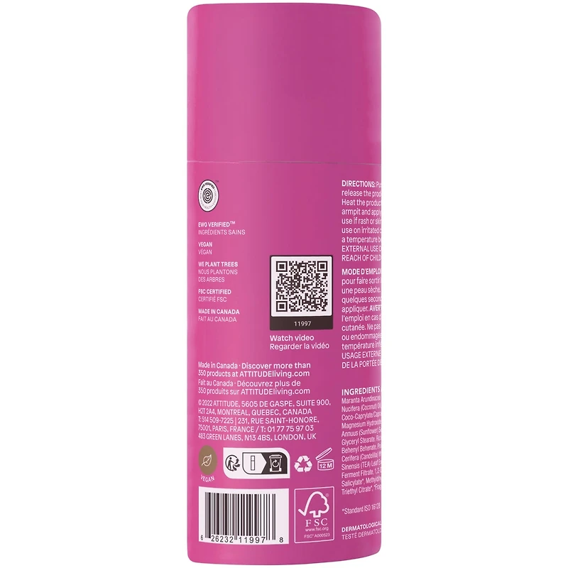 Super Leaves Deodorant - White Tea Leaves