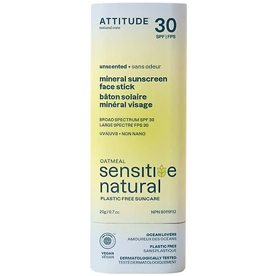 Oatmeal Sensitive Sunscreen - Unscented - 30 SPF