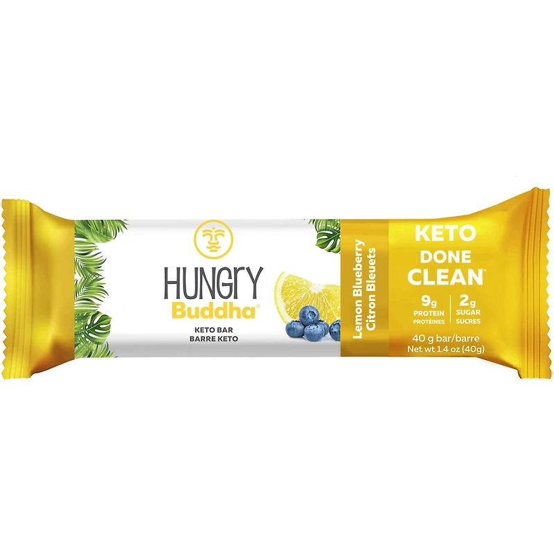 Barre keto Citron bleuet 12 x 40g