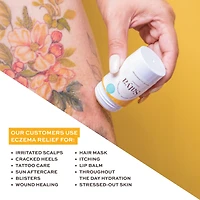Soulagement de l'eczema Baton