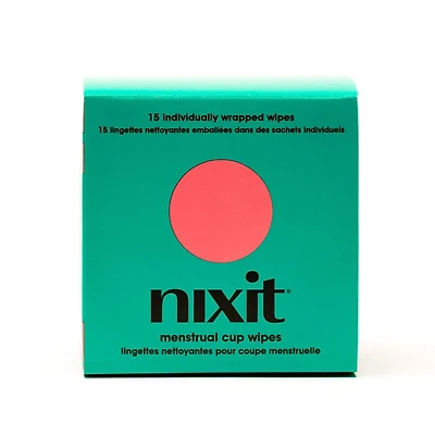 Lingettes nettoyantes emballées dans des sachets Individuels