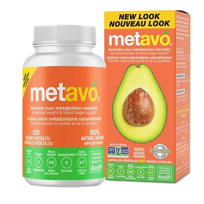 Metavo Capsules d'avocat