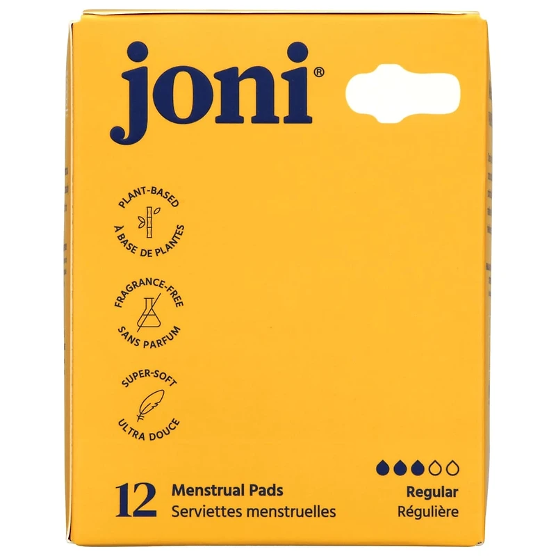 Organic Bamboo Regular Pads • Breathable, Plant-based