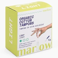 100% Organic Cotton Tampons
