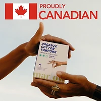 100% Organic Cotton Tampons