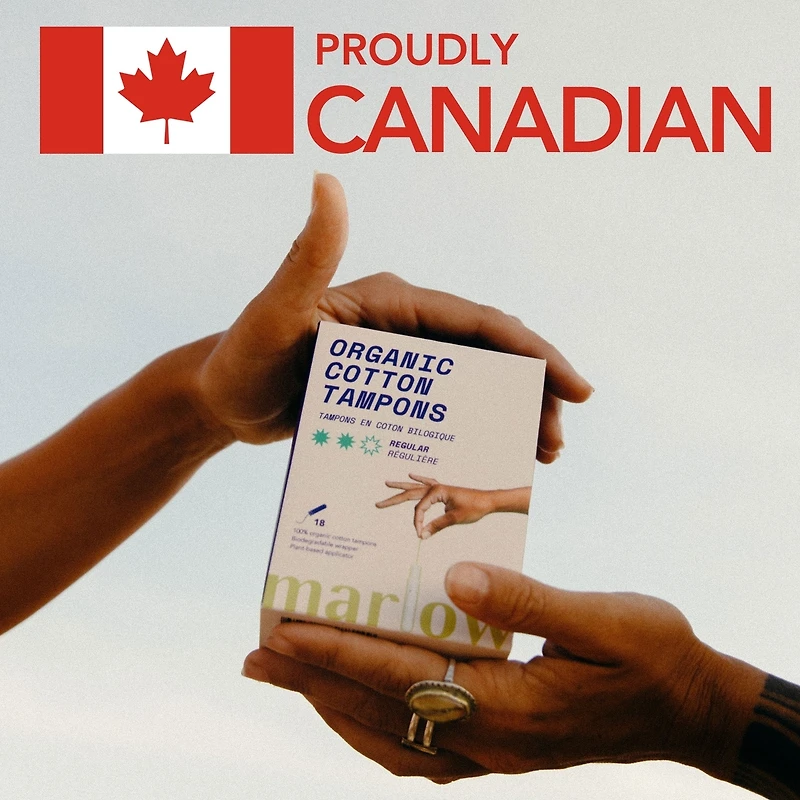Tampons en Coton Biologique - Régulier