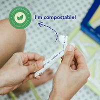 100% Organic Cotton Tampons - Regular